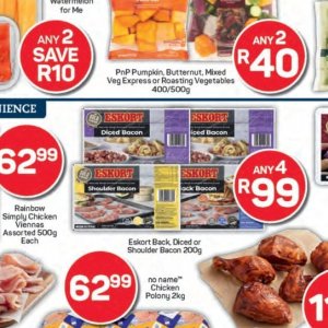 Bacon at Pick n Pay Hyper