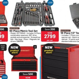 Tool set at Makro