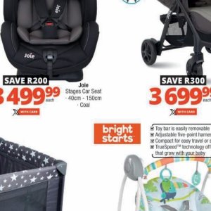 Car seat at Checkers Hyper