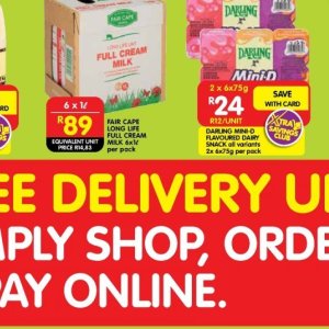 Cream at Shoprite