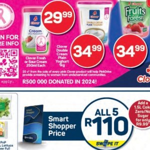 Yoghurt at Pick n Pay Hyper