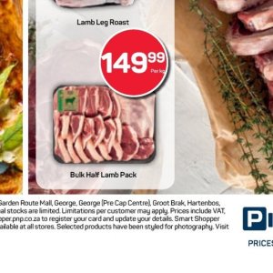 Lamb at Pick n Pay Hyper