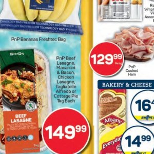 Lasagne at Pick n Pay Hyper
