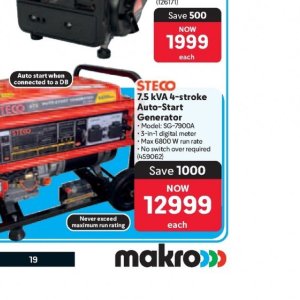 Generator at Makro