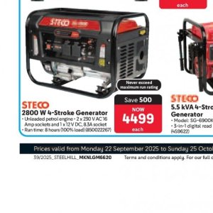 Generator at Makro