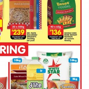 Noodles at Shoprite