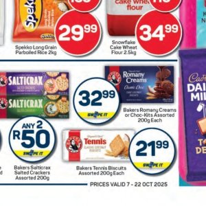Biscuits at Pick n Pay Hyper