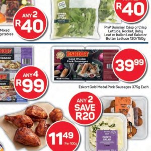 Sausages at Pick n Pay Hyper