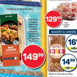 Lasagne at Pick n Pay Hyper