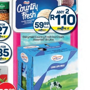 Ice cream at Pick n Pay Hyper