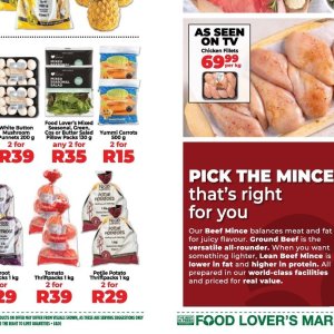 Potatoes at Fruit & Veg City