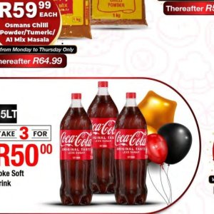 Cola at Take n Pay