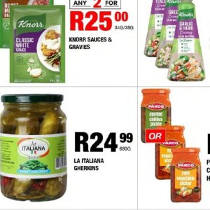 Gherkins knorr  at Take n Pay