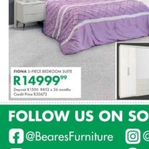 Bedroom at Beares