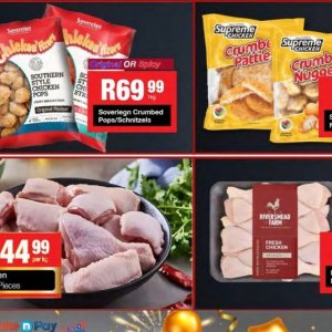 Schnitzel at Take n Pay