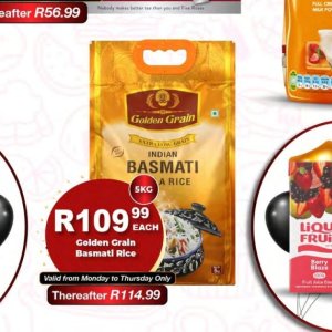 Rice at Take n Pay