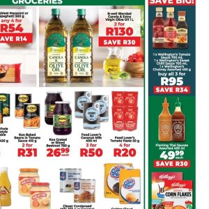 Olive oil at Fruit & Veg City