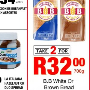 Bread at Take n Pay