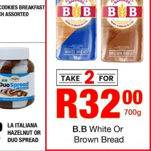 Bread at Take n Pay