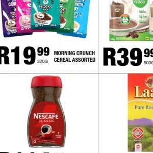 Cereal at Take n Pay