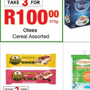 Cereal at Take n Pay
