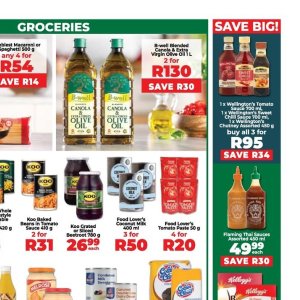 Olive oil at Fruit & Veg City
