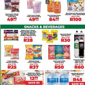 Snacks at Fruit & Veg City