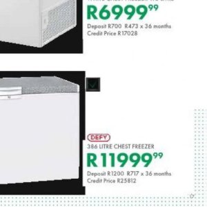 Freezer at Beares