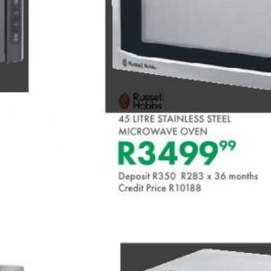 Microwave oven at Beares