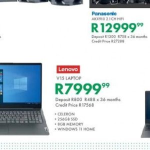 Laptop lenovo  at Beares