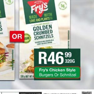 Schnitzel at Take n Pay