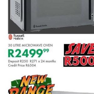 Microwave oven at Beares