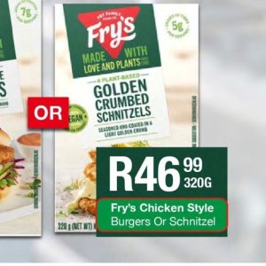 Schnitzel at Take n Pay