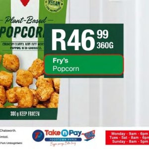 Popcorn at Take n Pay