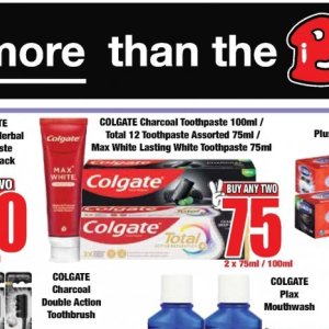 Toothpaste at OK Foods
