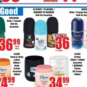 Shower at OK Foods