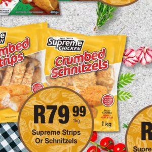 Schnitzel at Take n Pay