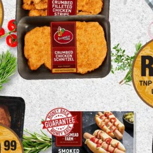 Schnitzel at Take n Pay