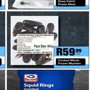Mussels at Take n Pay