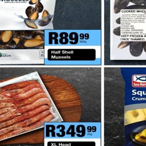 Mussels at Take n Pay