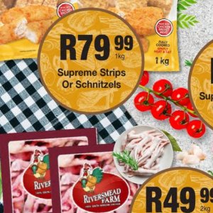 Schnitzel at Take n Pay
