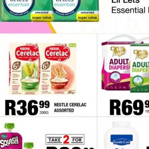 Cereal at Take n Pay