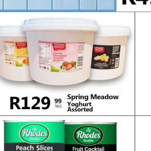 Yoghurt at Take n Pay