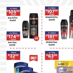 Axe at Africa Cash and Carry