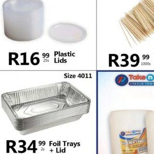 Lids at Take n Pay
