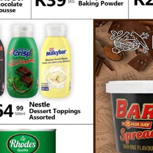 Dessert at Take n Pay