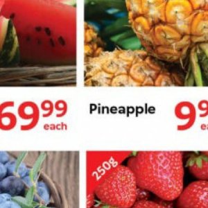 Pineapple at Oxford freshmarket