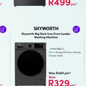 Washing machine at Teljoy