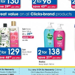 Soap at Clicks