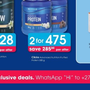  protein at Clicks